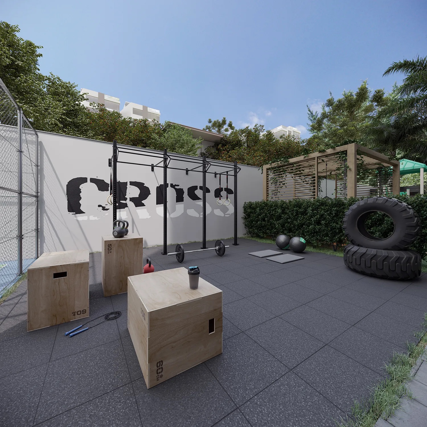 Crossfit do empreendimento PIN Barra Funda em Barra Funda, São Paulo